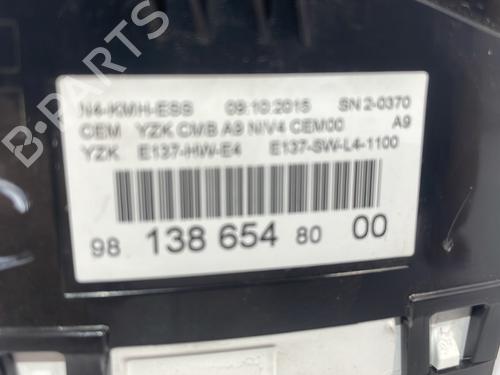 Instrument cluster PEUGEOT 2008 I (CU_) 1.2 THP 110 / PureTech 110 | BP25666973C47 - Image 6