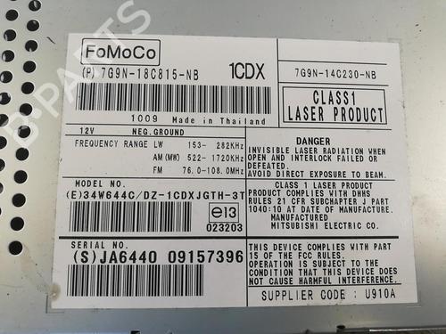 radio-land-rover-freelander-2-l359-2006-2007-2008-2009-2010-2011-2012-2013-2014-2015-25667478 main image