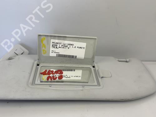 Left sun visor PEUGEOT 2008 I (CU_) 1.2 THP 110 / PureTech 110 | BP25666970I1 