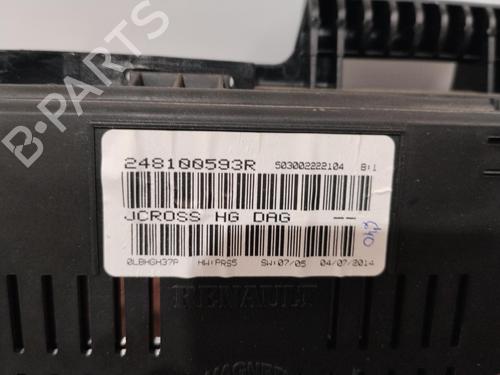 Used Instrument cluster Instrument cluster RENAULT SCÉNIC III (JZ0/1_) 1.5 dCi (110 hp) 39487671 39487671