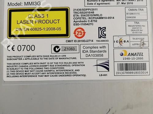 Radio AUDI A4 Allroad B8 (8KH) 2.0 TDI quattro | BP31282481E6