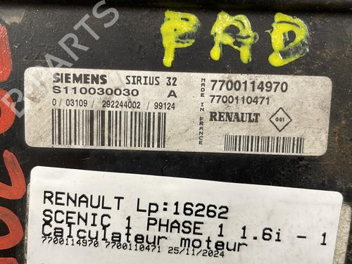 Used Engine control unit (ECU) Engine control unit (ECU) RENAULT MEGANE Scenic (JA0/1_) 1.6 16V (JA0B, JA04, JA11, JA00) (107 hp) 25669283 25669283