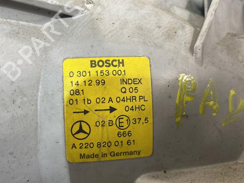 Used Left headlight Left headlight MERCEDES-BENZ S-CLASS (W220, V220) S 320 CDI (220.026, 220.126) (197 hp) 25669433 25669433