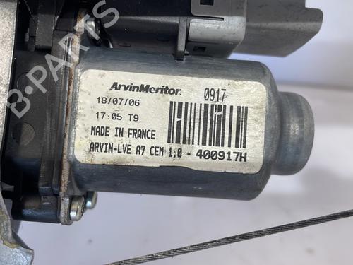 Used Front left window mechanism Front left window mechanism PEUGEOT 207 (WA_, WC_) 1.6 16V (109 hp) 26954537 26954537