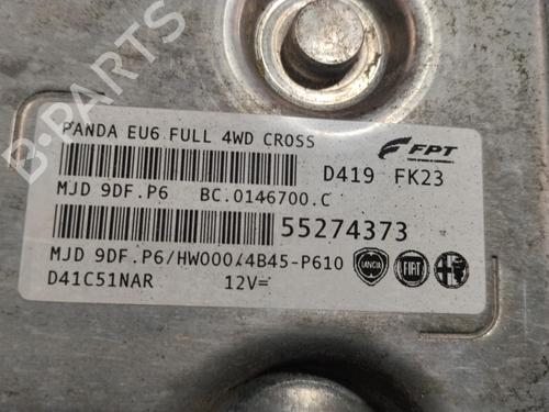 Engine control unit (ECU) FIAT PANDA (312_, 319_) 1.3 D Multijet 4x4 (312PXU1A) | BP33950987M57 - Image 4