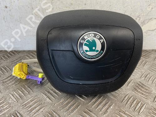 Førerens kollisjonspute SKODA FABIA II (542) 1.2 12V (60 hp) 25669546