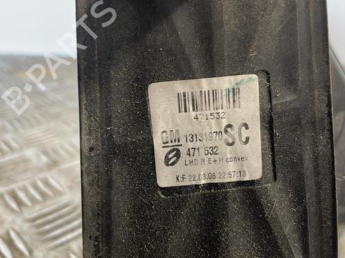 Right mirror OPEL ZAFIRA A MPV (T98) 2.2 DTI 16V (F75) | BP25670417C27 
