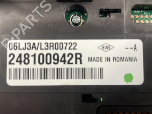 Instrument cluster RENAULT CLIO V (B7_) 1.5 Blue dCi 85 (B7AG) | BP25662143C47 
