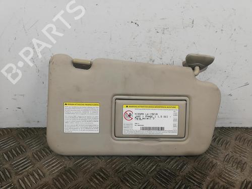 Used Right sun visor NISSAN JUKE (F15) 1.5 dCi (110 hp) 25662565