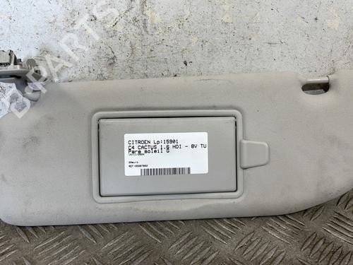 Used Left sun visor CITROËN C4 CACTUS 1.6 HDi 90 (92 hp) 25666948
