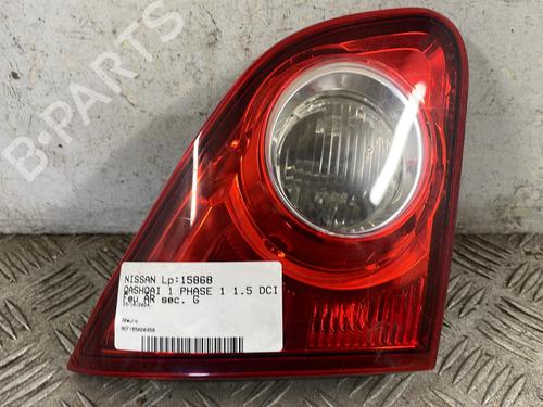 Venstre baglygte bagklap NISSAN QASHQAI / QASHQAI +2 I (J10, NJ10, JJ10E) 1.5 dCi (106 hp) 25666984