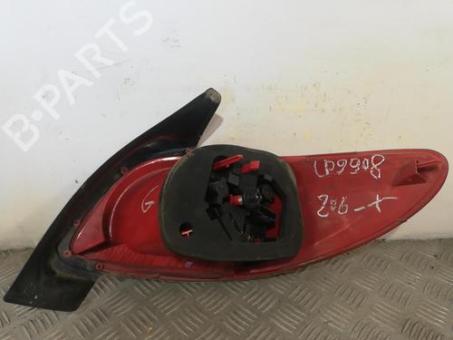 Left taillight PEUGEOT 206+ (2L_, 2M_) 1.4 HDi eco 70 | BP25667385C34 