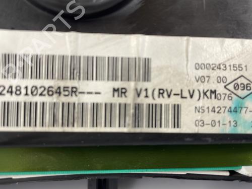 Used Instrument cluster Instrument cluster DACIA SANDERO II 1.5 dCi (90 hp) 25880175 25880175