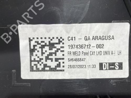 Used Front left panel Front left panel CITROËN C4 III (BA_, BB_, BC_) 1.2 PureTech 130 (BAHNSA, BAHNSB) (130 hp) 25661781 25661781