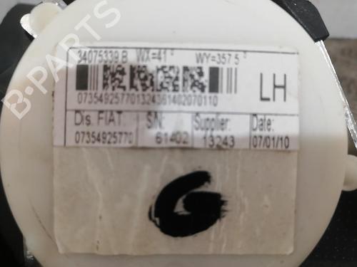Used Rear left seatbelt Rear left seatbelt FIAT 500 (312_) 1.3 D Multijet (312AXB1A) (75 hp) 25664848 25664848