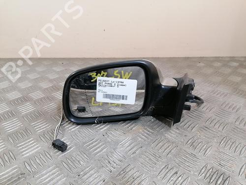 Left mirror PEUGEOT 307 Break (3E) 1.6 HDi 110 | BP25663631C26 