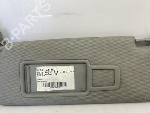 Used Left sun visor AUDI A1 (8X1, 8XK) 1.2 TFSI (86 hp) 25820381