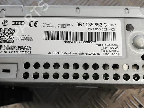 Radio AUDI A4 Allroad B8 (8KH) 2.0 TDI quattro | BP31282481E6