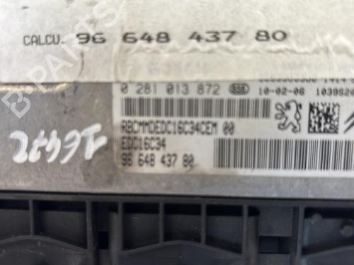 Engine control unit (ECU) CITROËN C4 I (LC_) 1.6 HDi | BP27685829M57