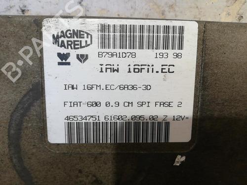 Used Engine control unit (ECU) Engine control unit (ECU) FIAT SEICENTO / 600 (187_) 0.9 (187AXA, 187AXA1A) (39 hp) 25669792 25669792