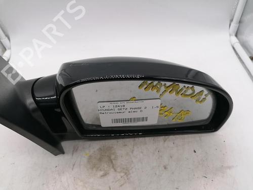 Used Right mirror HYUNDAI GETZ (TB) 1.5 CRDi (88 hp) 25663842
