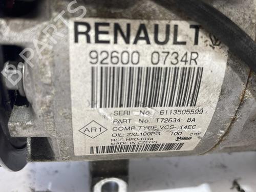 AC compressor RENAULT CAPTUR I (J5_, H5_) 1.2 TCe 120 | BP27387005M34 - Image 3