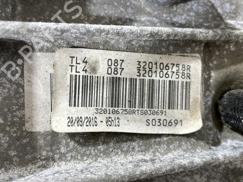 Gearbox RENAULT MEGANE IV Hatchback (B9A/M/N_) 1.2 TCe 130 (B9MR) | BP25661755M3