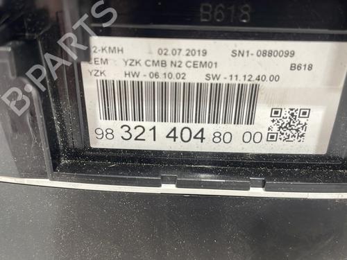 instrument-cluster-citroen-c3-iii-van-sx_-sy_-2016-25866698 main image