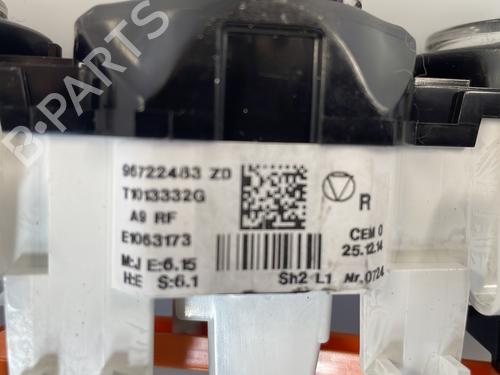 Climate control PEUGEOT 208 I (CA_, CC_) 1.2 VTI 82 | BP26557403I5