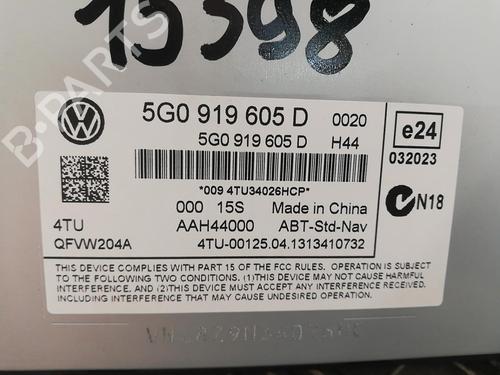 Radio VW GOLF VII (5G1, BQ1, BE1, BE2) 1.6 TDI | BP25669928E6 