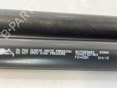 Tailgate lift support PEUGEOT 208 I (CA_, CC_) 1.2 VTI 82 | BP26557404C138