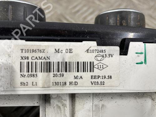 Climate control RENAULT CLIO IV (BH_) 1.5 dCi 75 | BP25661810I5 