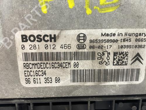 Engine control unit (ECU) CITROËN XSARA PICASSO (N68) 1.6 HDi | BP25669248M57 