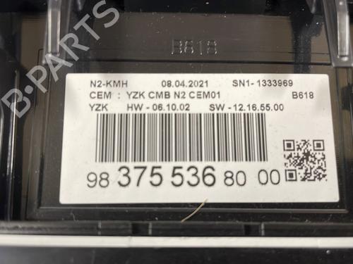 Instrument cluster CITROËN C3 / C3 ORIGIN III (SX) 1.5 BlueHDi 100 (SXYHYP, SXYHTU) | BP25661873C47 