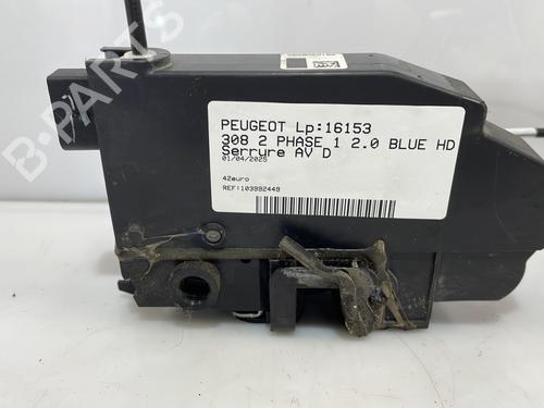 Front right lock PEUGEOT 308 II (LB_, LP_, LW_, LH_, L3_) 2.0 BlueHDi 150 | BP25669026C97 