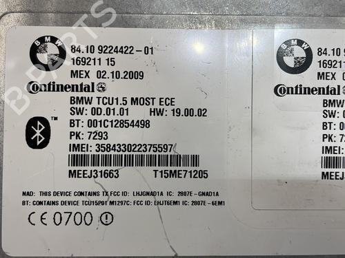 Used Electronic module Electronic module BMW X5 (E70) M (555 hp) 25669084 25669084