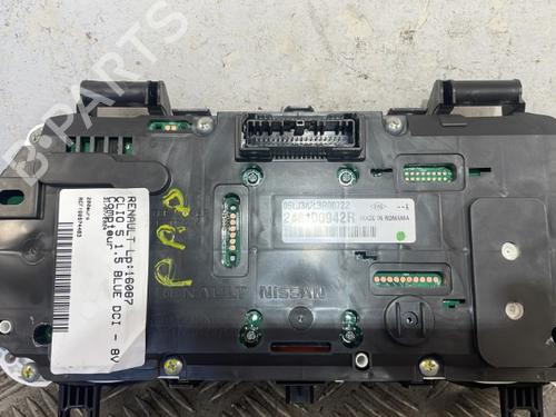Instrument cluster RENAULT CLIO V (B7_) 1.5 Blue dCi 85 (B7AG) | BP25662143C47 