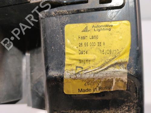 Used Right taillight Right taillight DACIA DUSTER (HS_) 1.5 dCi (86 hp) 33539798 33539798