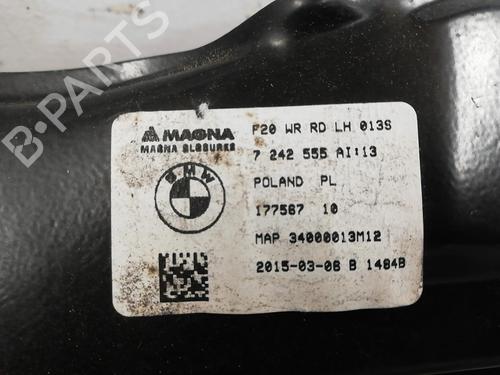 Used Rear left window mechanism BMW 1 (F20) 114 d (95 hp) 25670094