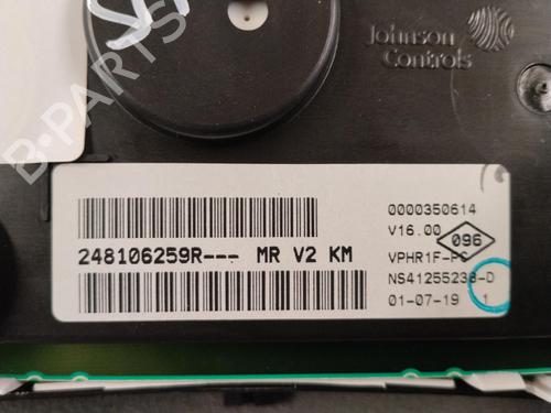 Instrument cluster DACIA SANDERO II 1.5 Blue dCi 95 (B8JL) | BP39487676C47 - Image 2