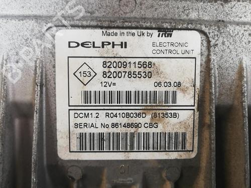 Computer motormanagement RENAULT TWINGO II (CN0_) 1.5 dCi (CN0E) | BP25662558M57 