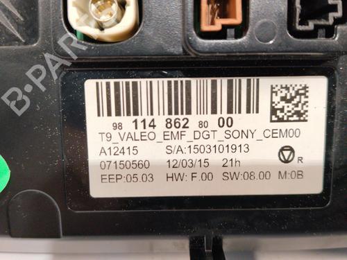Used Display monitor Display monitor PEUGEOT 308 II (LB_, LP_, LW_, LH_, L3_) 1.2 THP 110 (110 hp) 33539850 33539850