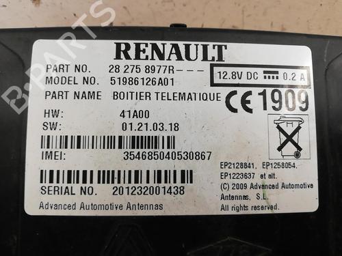 Elektronische module RENAULT CLIO IV (BH_) 1.5 dCi 75 (75 hp) 29571546