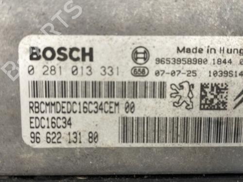 Engine control unit (ECU) PEUGEOT 307 (3A/C) 1.6 HDi | BP25667213M57 - Image 4