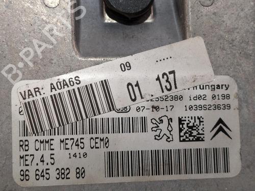 Engine control unit (ECU) PEUGEOT 1007 (KM_) 1.6 16V | BP39213124M57 - Image 3