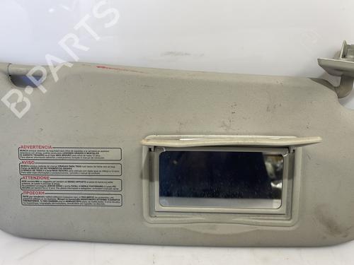 Right sun visor NISSAN QASHQAI I (J10, NJ10) 1.6 dCi | BP25866753I2