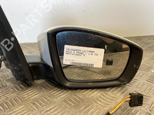 Right mirror VW POLO V (6R1, 6C1) 1.6 TDI | BP25667936C27 