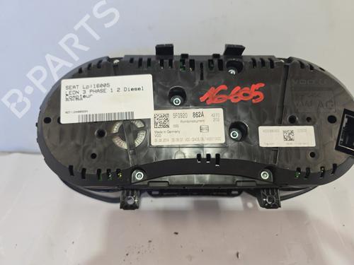 Used Instrument cluster Instrument cluster SEAT LEON (5F1) 2.0 TDI (150 hp) 33848308 33848308