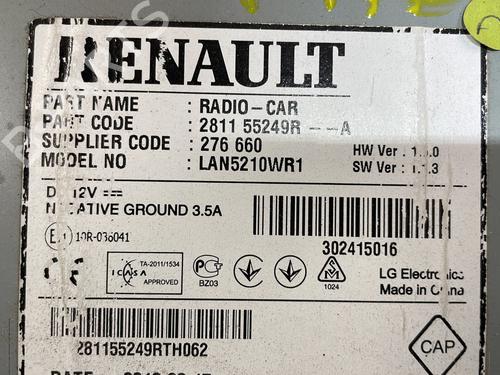 Radio RENAULT CLIO IV (BH_) 1.5 dCi 75 | BP25661808E6 