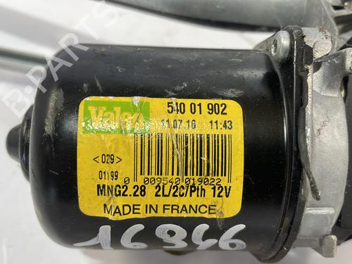 Used Front wiper motor Front wiper motor RENAULT KANGOO Express (FW0/1_) 1.5 dCi 90 (FW0G, FW05, FW08, FW11) (90 hp) 27884303 27884303